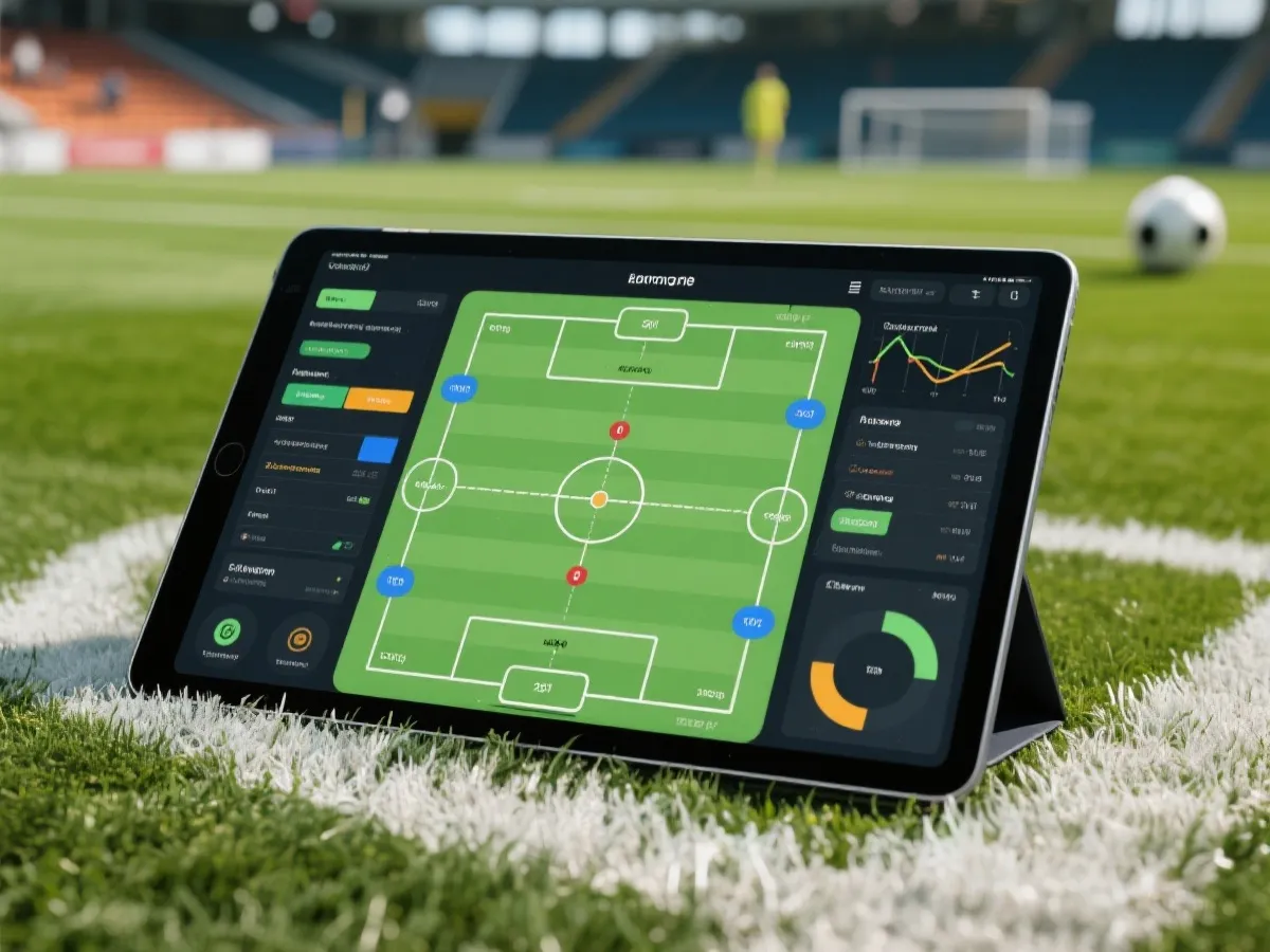 即時數據分析示意