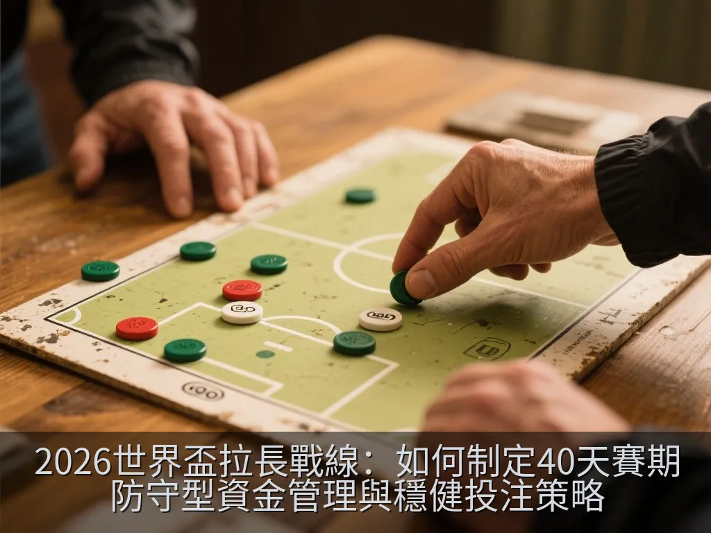 2026世界盃拉長戰線：如何制定40天賽期防守型資金管理與穩健投注策略